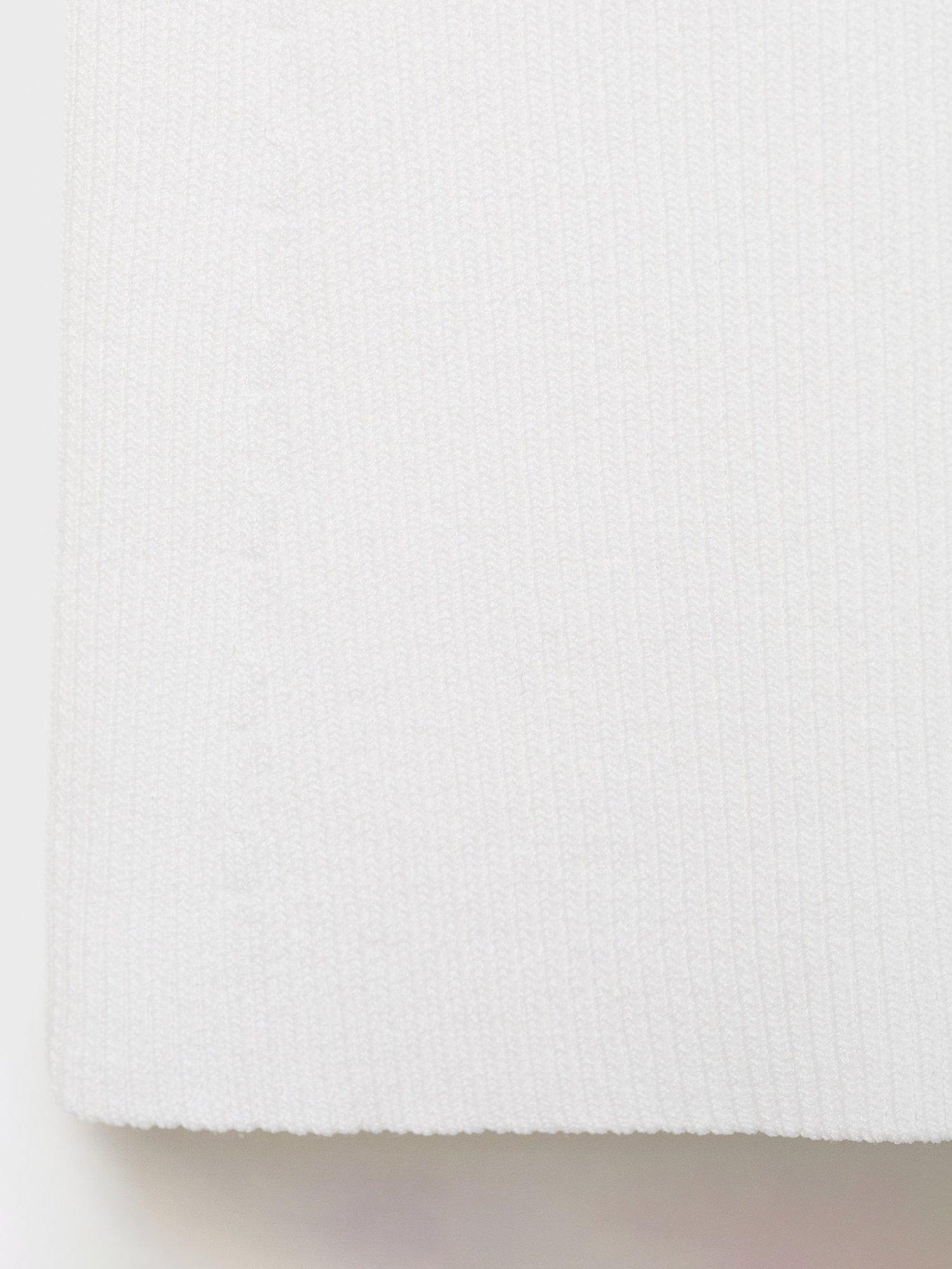 Product image 5 of 8, which shows Mango Albert Sleeveless Top, Natural White, L