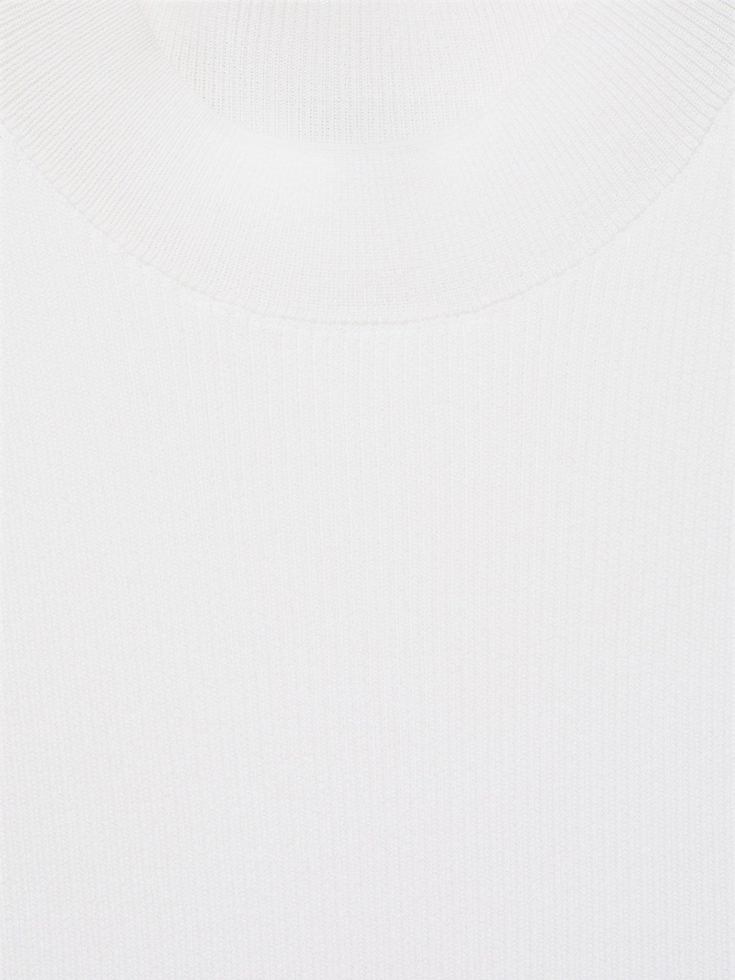 Product image 8 of 8, which shows Mango Albert Sleeveless Top, Natural White, L