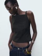 Black Square Neck