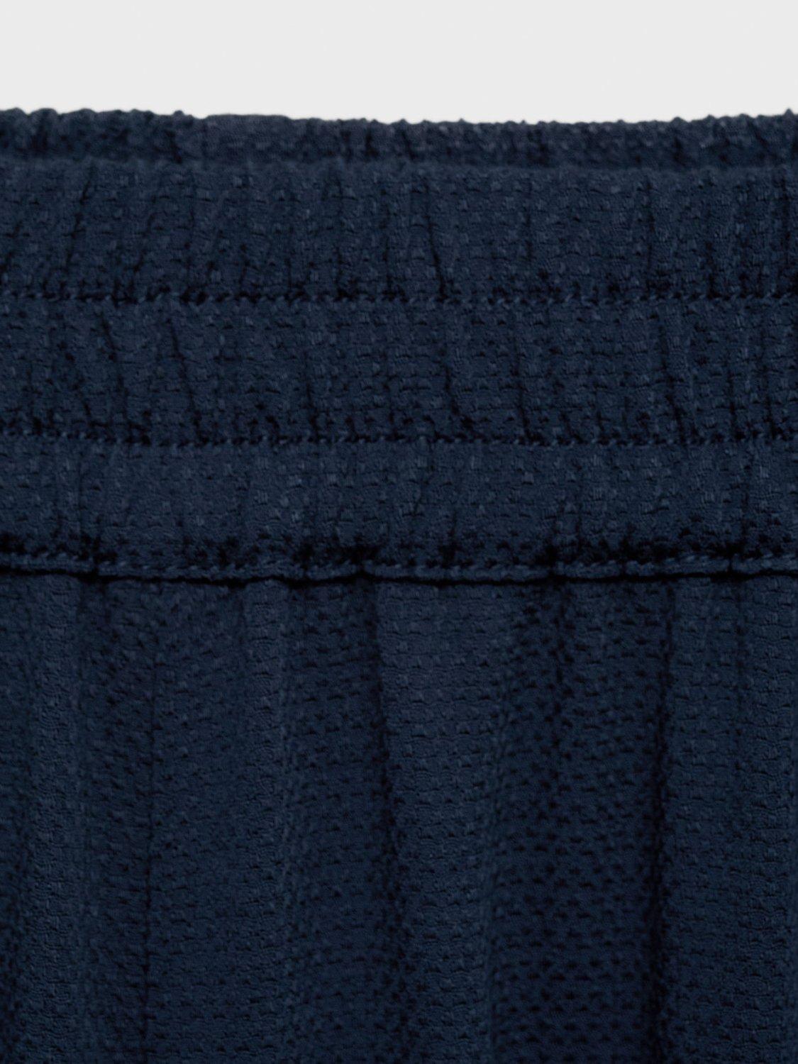 Product image 7 of 7, which shows Mango Vivie Tailored Trousers, Navy, XS