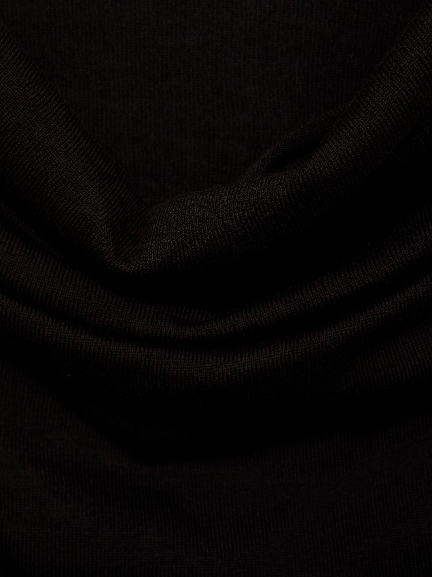 Product image 9 of 9, which shows Mango Gigi Asymmetric Sleeveless Top, Black, XXS