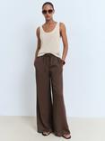 Mango Juancho Cotton Blend Scoop Neck Cami Vest