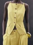 Mango Luca Stripe Square Neck Sleeveless Vest