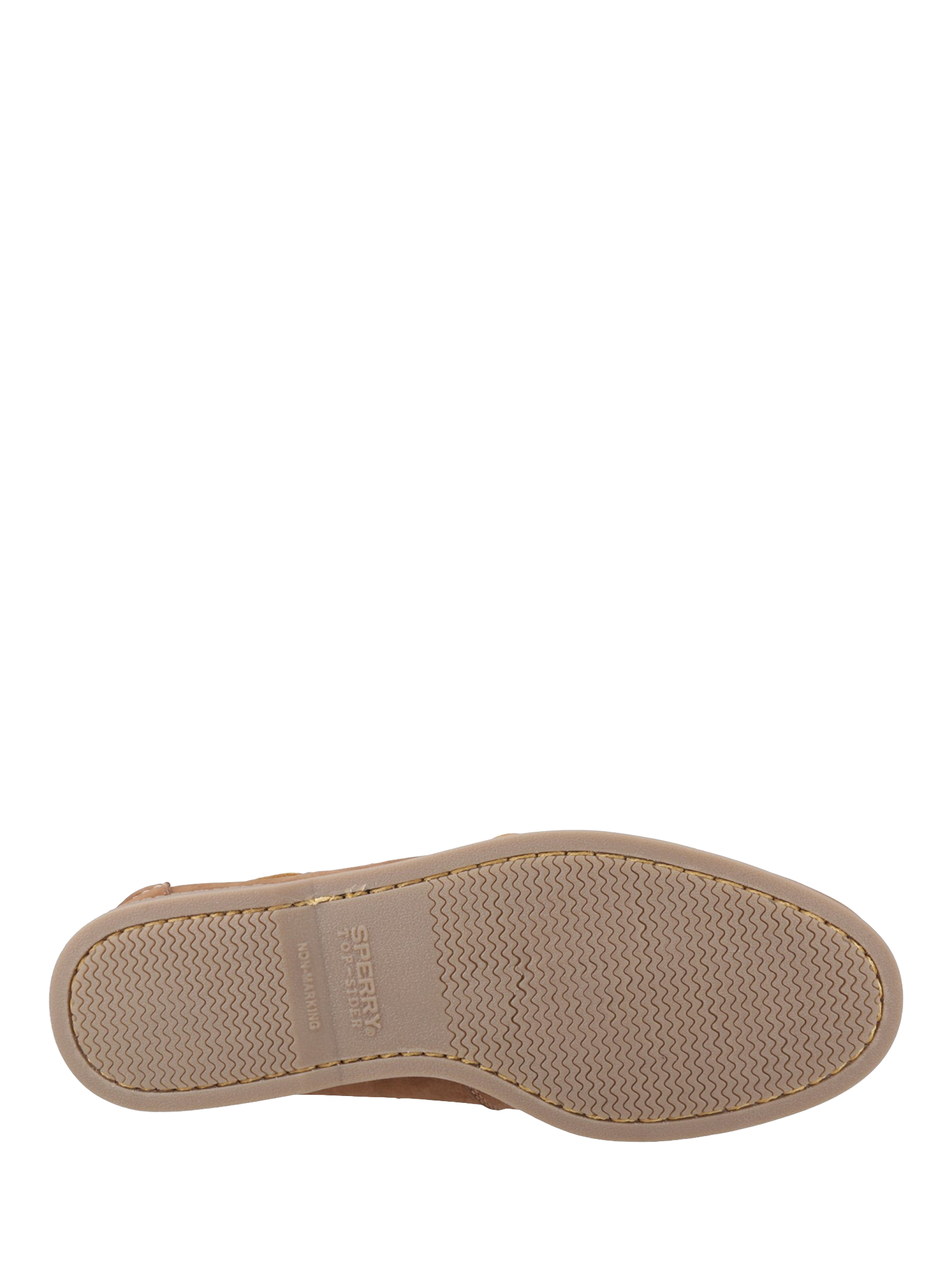 Product image 4 of 4, which shows Sperry Tacoma Leather Boat Shoes, Tan, 7