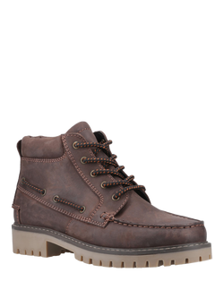 Sperry Leather Baltimore Lace Up Boots - view 2, Brown