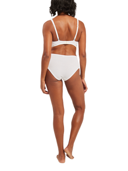 Nudea Organic Cotton Full Knickers, Pack of 2 - view 2, White