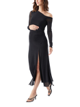 Ripe Freya Mesh Maternity Dress, Black