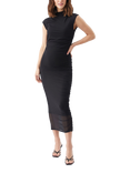 Ripe Thurley Mesh Bodycon Sleeveless Midi Dress