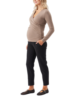 Ripe Luxe Embrace Nursing Top - view 2, Mocha