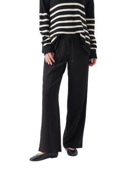 Ripe Alexa Pull-On Wide Leg Trousers, Black - view 2, Black