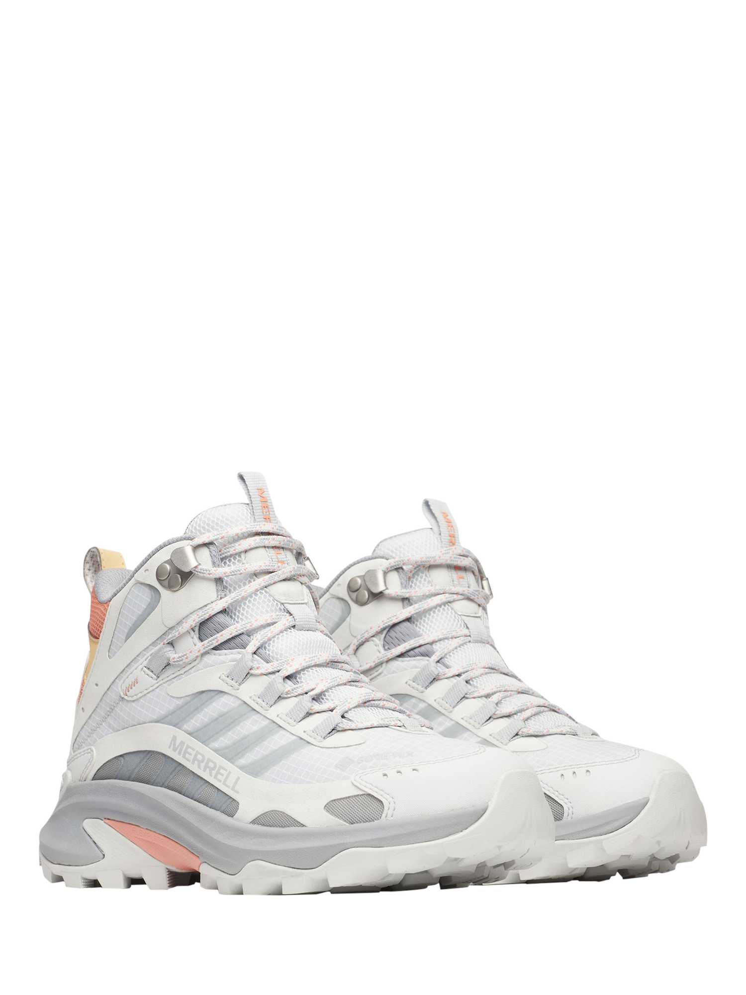 Product image 2 of 5, which shows Merrell Moab Speed 2 Mid Gore-Tex Walking Boots, Vapor Grey, 4