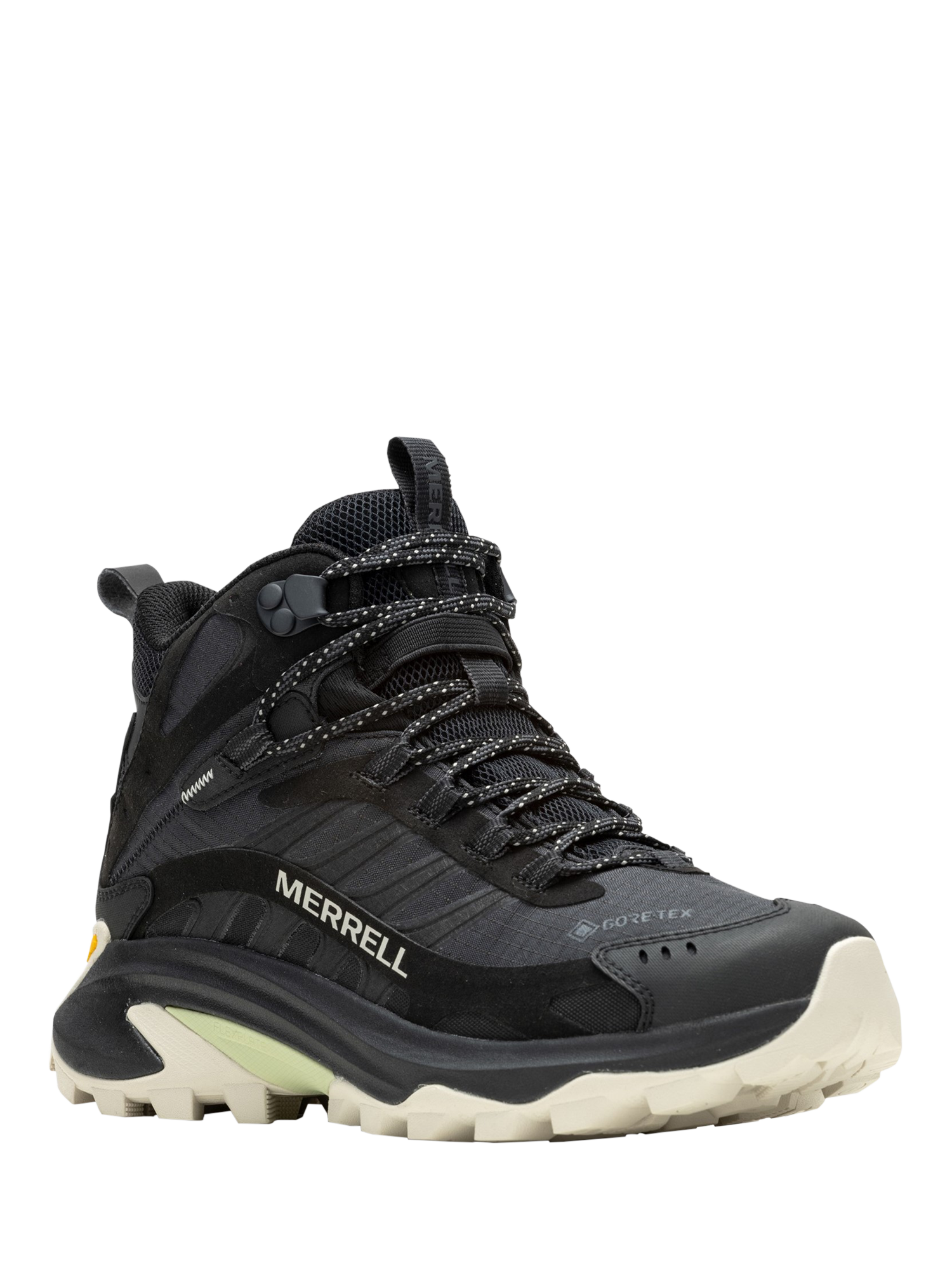 Product image 2 of 5, which shows Merrell Moab Speed 2 Mid Gore-Tex Walking Boots, Black, 4