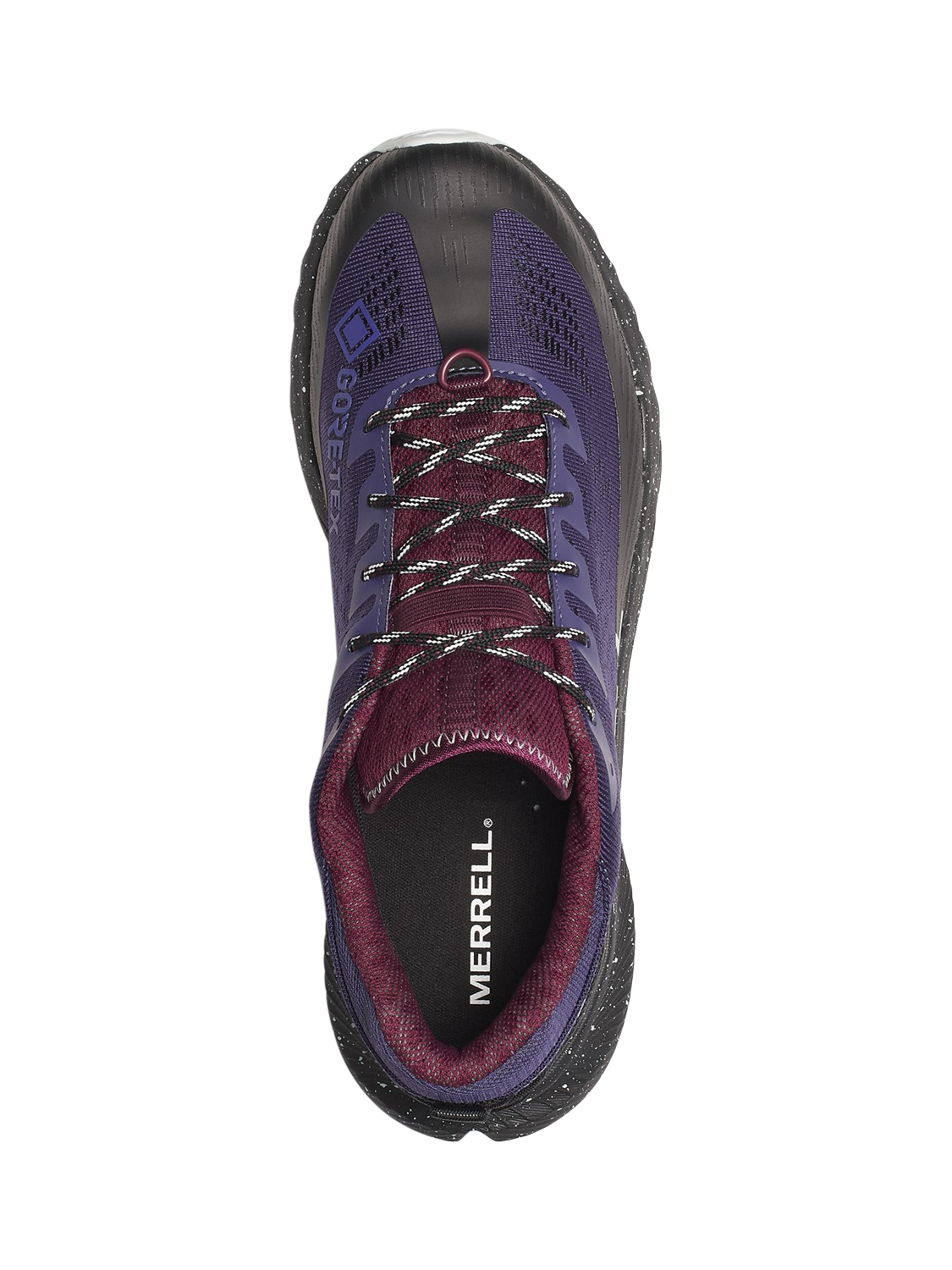 Product image 5 of 5, which shows Merrell Agility Peak 5 Lace Up Trail Trainers, Arcane, 4