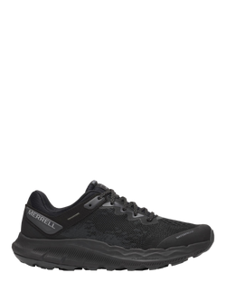 Merrell Antora 4 Lace Up Trail Trainers, Black/Graphite
