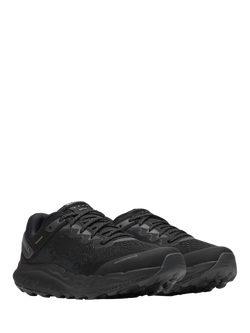 Merrell Antora 4 Lace Up Trail Trainers - view 2, Black/Graphite