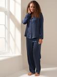 Truly Silk Pyjama Set, Midnight