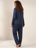 Truly Silk Pyjama Set, Midnight