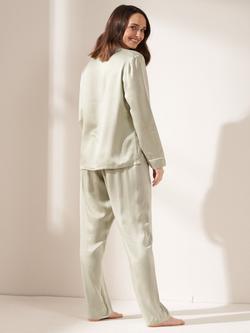 Truly Silk Pyjama Set - view 2, Sage