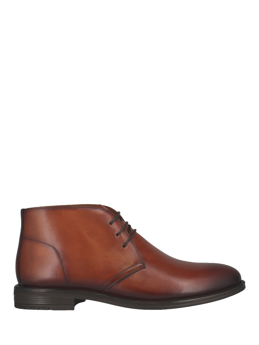 Product image 1 of 5, which shows Josef Seibel Cedric 06 Leather Chukka Boots, Cognac, 7