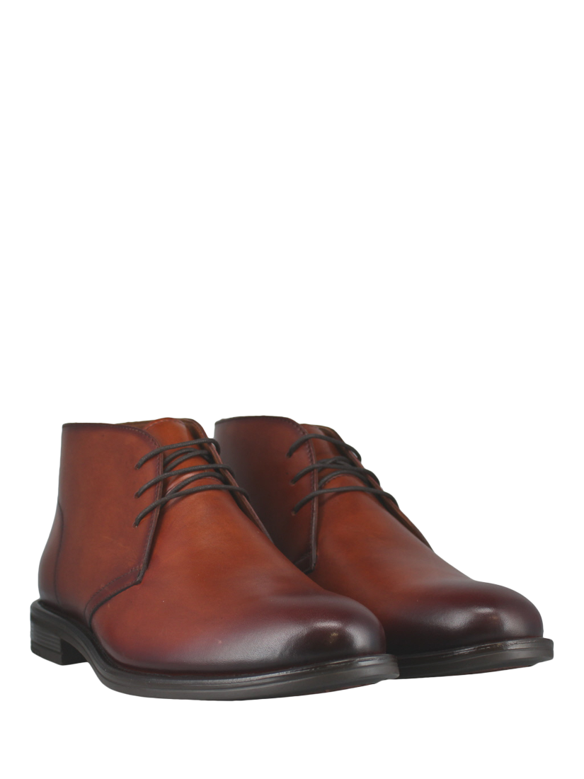 Product image 4 of 5, which shows Josef Seibel Cedric 06 Leather Chukka Boots, Cognac, 7