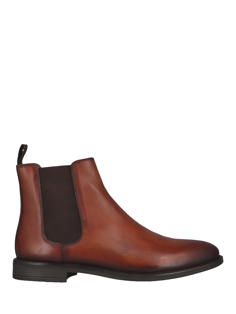 Product image 2 of 5, which shows Josef Seibel Cedric 01 Leather Chelsea Boots, Cognac, 7