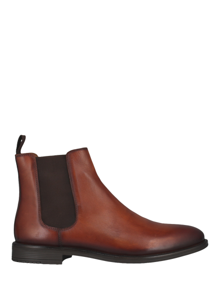 Josef Seibel Cedric 01 Leather Chelsea Boots - view 2, Cognac
