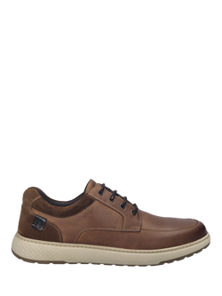 Josef Seibel Clayton 01 Lace Up Leather Shoes, Cognac