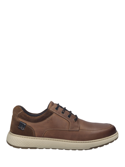 Josef Seibel Clayton 01 Lace Up Leather Shoes, Cognac