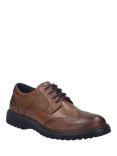 Josef Seibel Erroll 59 Brogue Detail Leather Shoes, Cognac