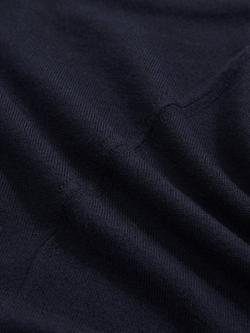 Reiss Harper Wool Funnel Neck Sleeveless T-Shirt - view 2, Navy