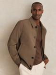 Reiss Bobby Button Down Shirt Jacket