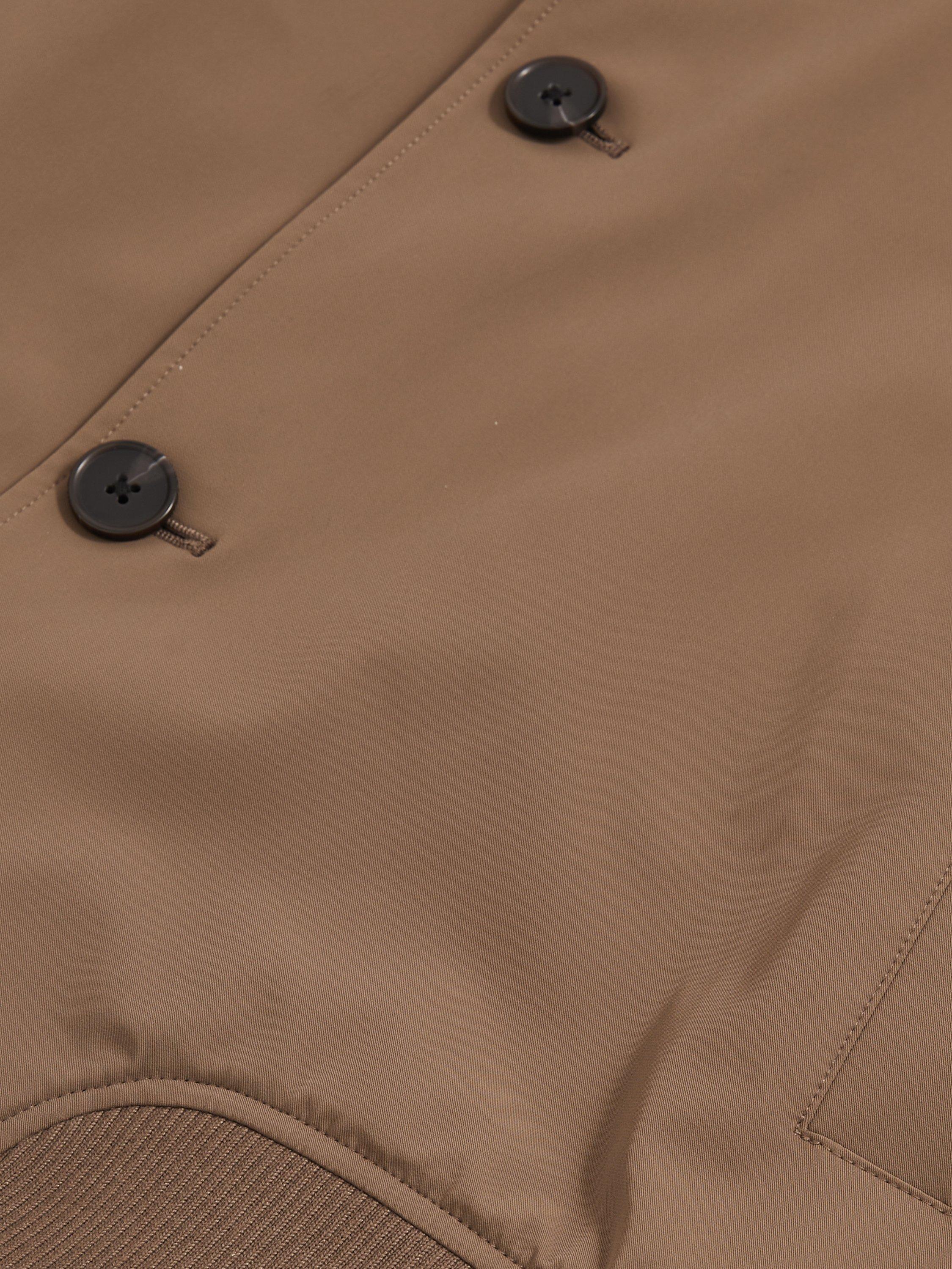 Product image 2 of 5, which shows Reiss Bobby Button Down Shirt Jacket, Chestnut Brown, S