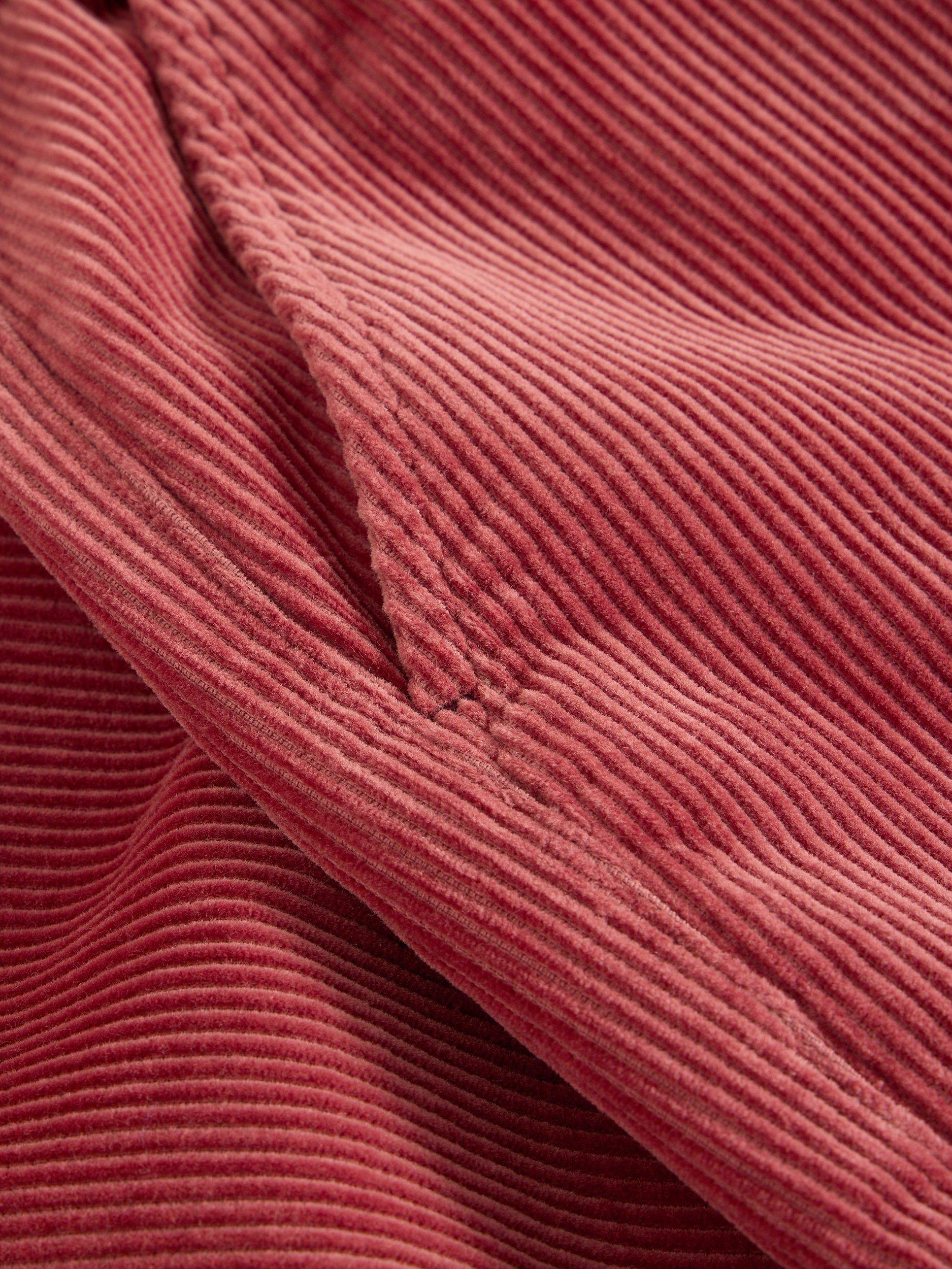 Product image 6 of 6, which shows White Stuff Belle Corduroy Trousers, Mid Pink, 6R