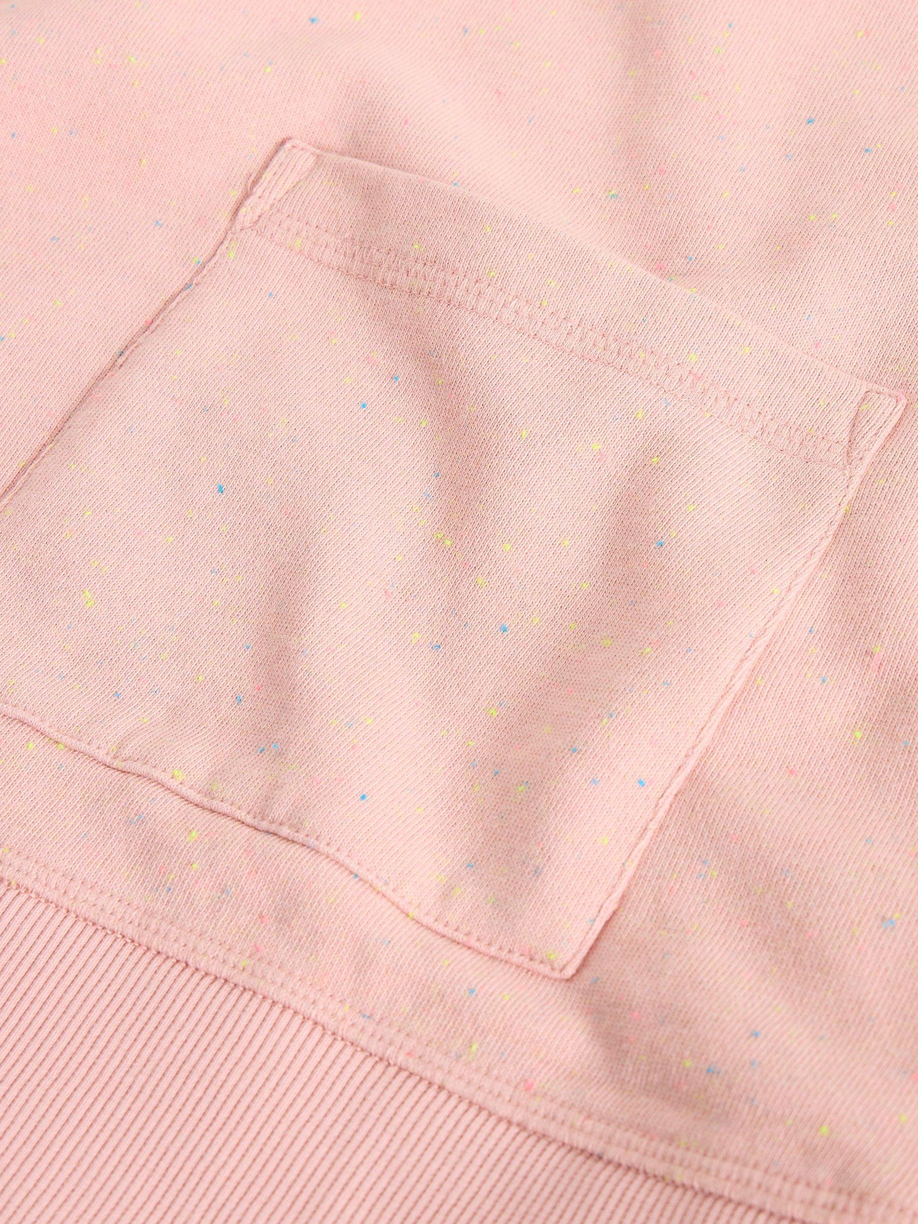 Product image 6 of 6, which shows White Stuff Nep Yarn Crew Neck Jumper, Light Pink, 10