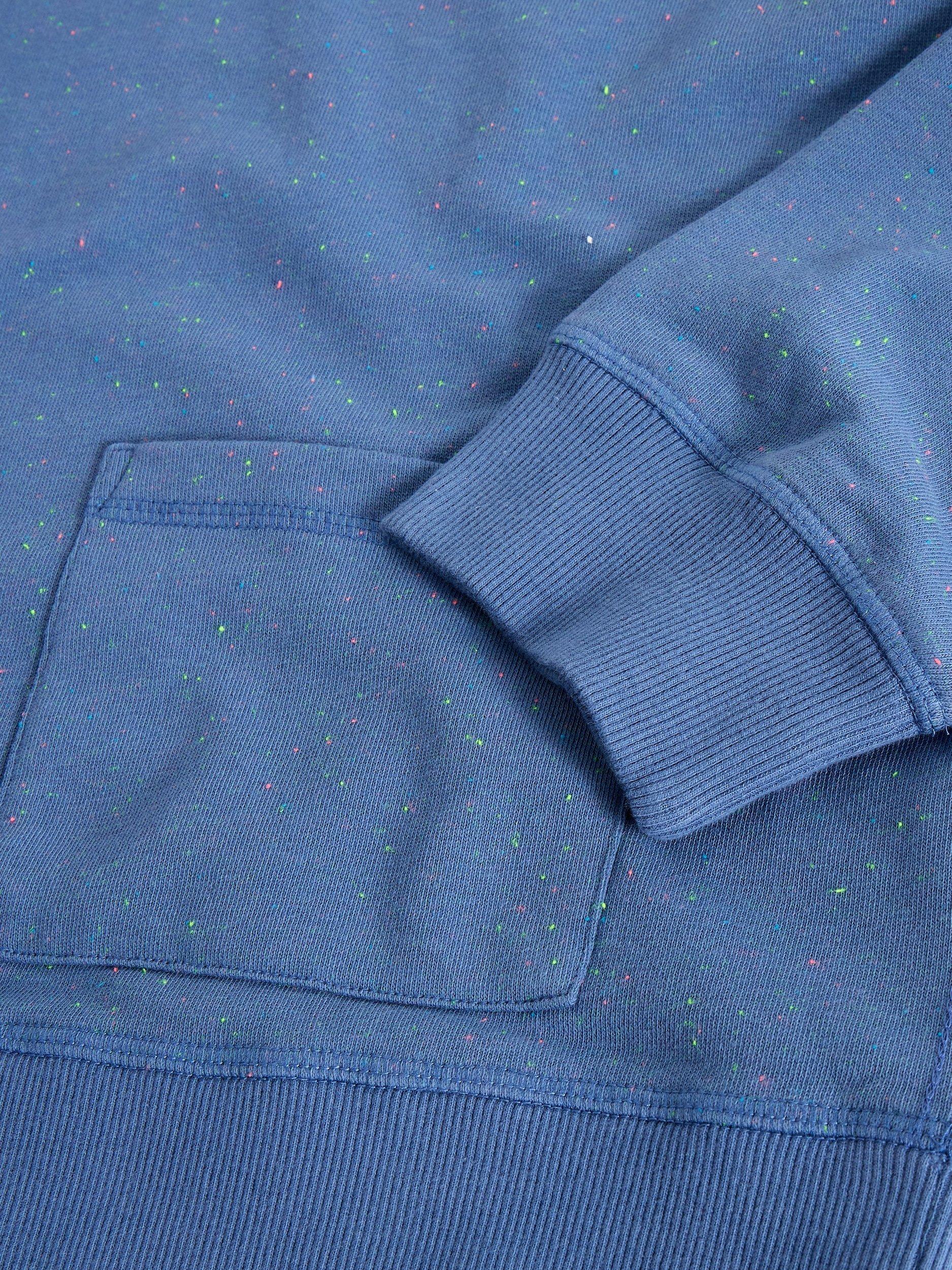 Product image 6 of 6, which shows White Stuff Nep Crew Neck Sweatshirt, Mid Blue, 6