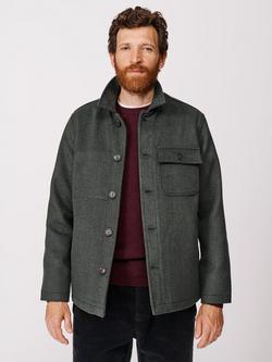 Aubin Nettleham Wool Blend Jacket, Green, Green