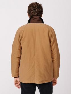 Aubin Bennett Cotton Moleskin Utility Jacket - view 2, Dijon