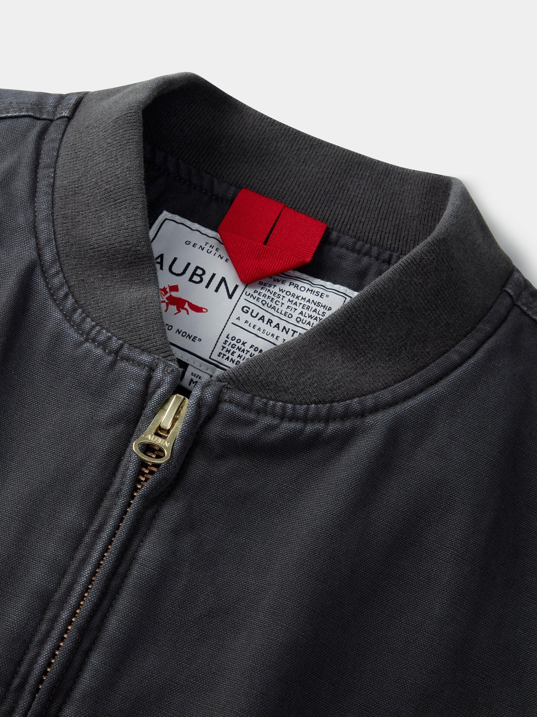 Product image 6 of 6, which shows Aubin Duke Canvas Gilet, Black, S