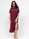 Cyberjammies Yasmin Jersey Long Nightdress, Ox Blood