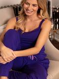 Cyberjammies Evolet Jersey Pyjama Bottoms, Purple