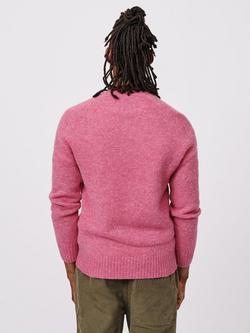 Aubin Prestwick Wool Crew Jumper - view 2, Pink
