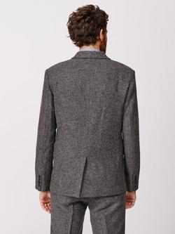 Aubin Pasmore Wool Suit Blazer - view 2, Charcoal Flannel