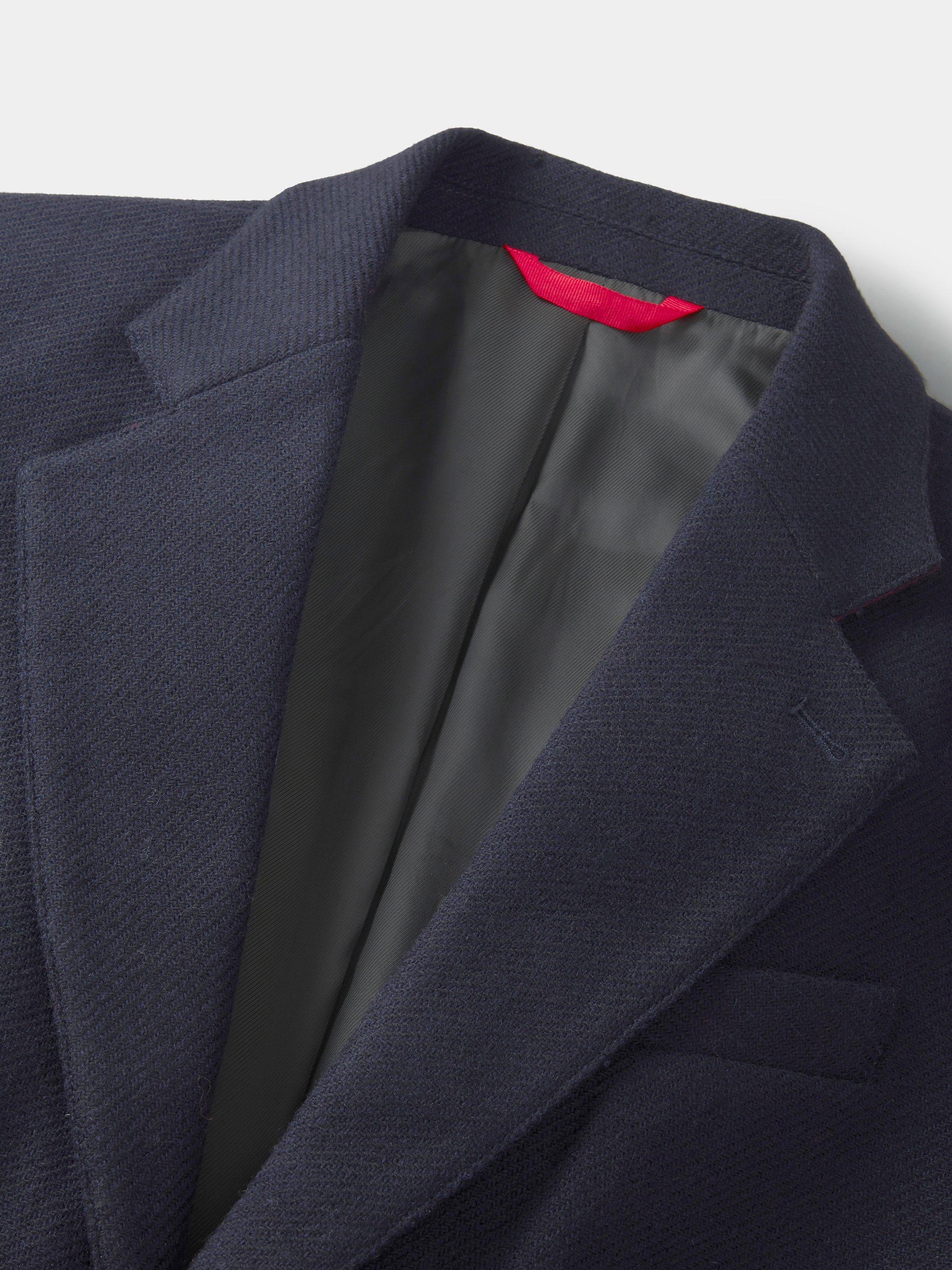 Product image 5 of 7, which shows Aubin Pasmore Wool Suit Blazer, Navy Flannel, 38R
