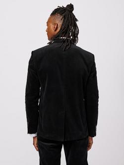 Aubin Pasmore Corduroy Suit Blazer - view 2, Black
