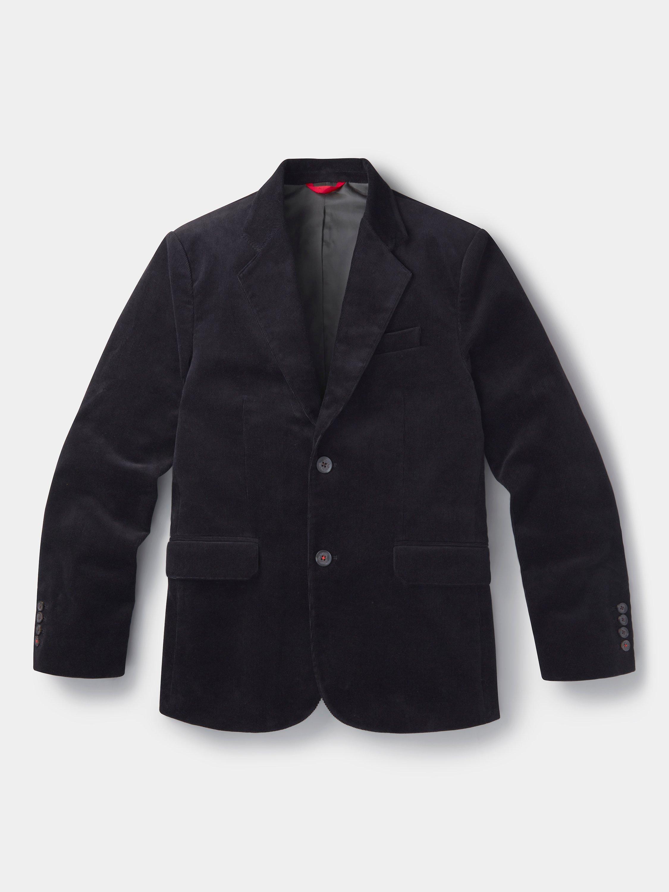 Product image 8 of 8, which shows Aubin Pasmore Corduroy Suit Blazer, Black, 38R