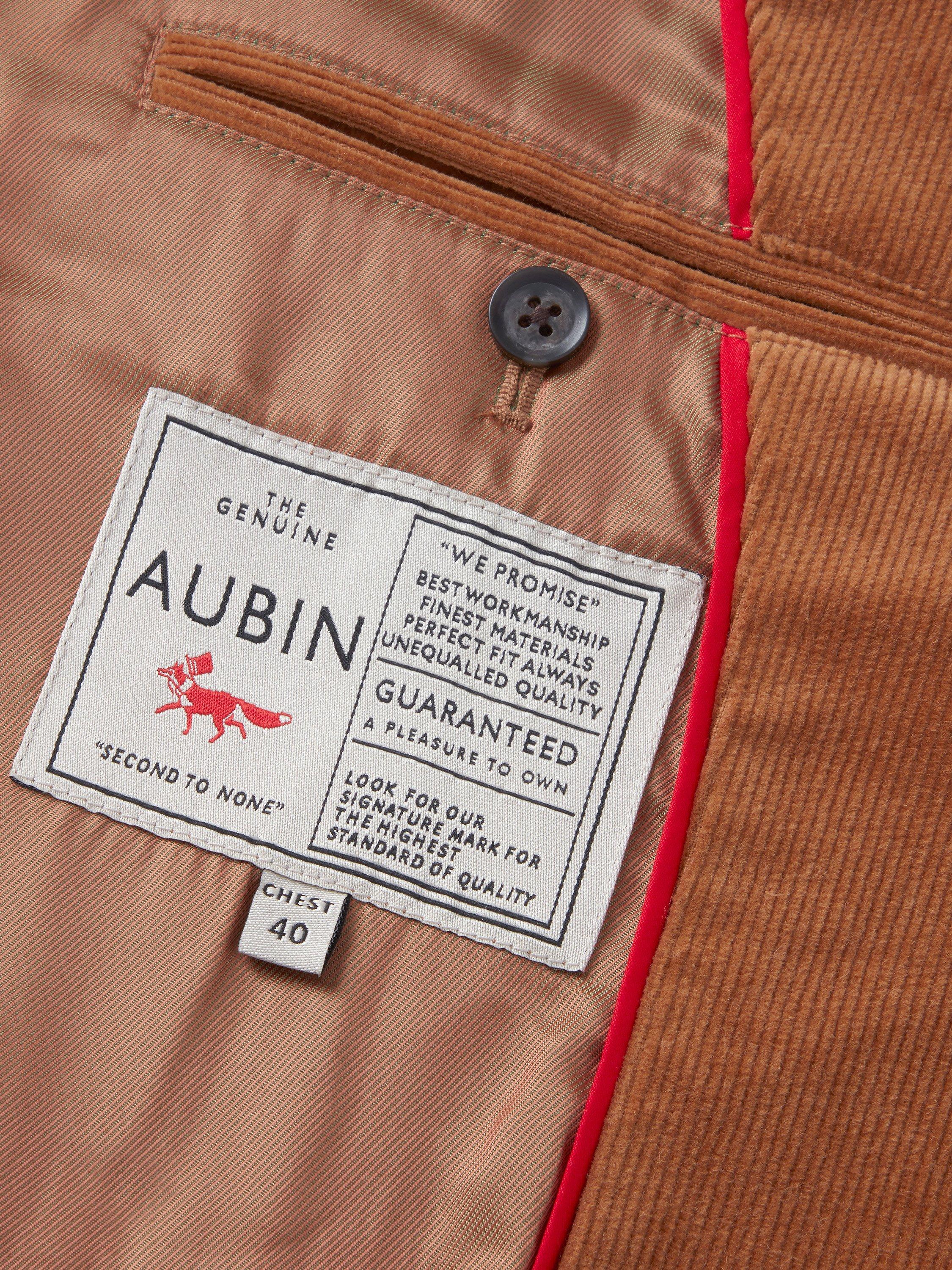 Product image 6 of 7, which shows Aubin Pasmore Corduroy Suit Blazer, Camel, 38R