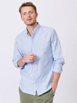 Aubin Alder Oxford Shirt, Pale Blue, Pale Blue
