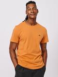 Aubin Organic Cotton Regular Fit Short Sleeve Logo T-Shirt, Harvest