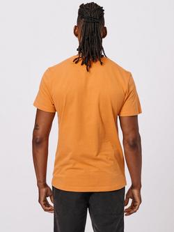 Aubin Organic Cotton Regular Fit Short Sleeve Logo T-Shirt - view 2, Harvest