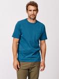 Aubin Newburgh Relaxed T-Shirt, Mid Blue